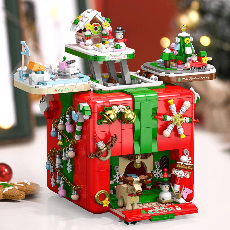 Lego-Compatible Christmas Series Mechanism Box Building Blocks - Educational Holiday Ornament Gift for Adults
Lego-Compatible Christmas Series Mechanism Box Building Blocks - Educational Holiday Ornament Gift for Adults