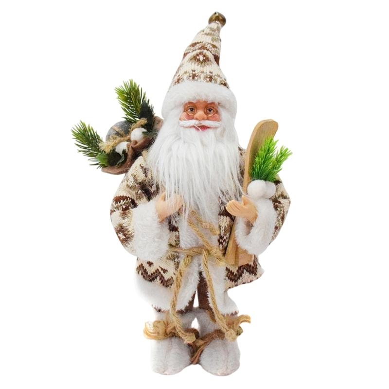 Festival Santa Statue 15 Standing Woodlands Santa Figurine Doll with Skis Ornament Christmas Desktop Decorative Gift 1
Festival Santa Statue 15 Standing Woodlands Santa Figurine Doll with Skis Ornament Christmas Desktop Decorative Gift 1