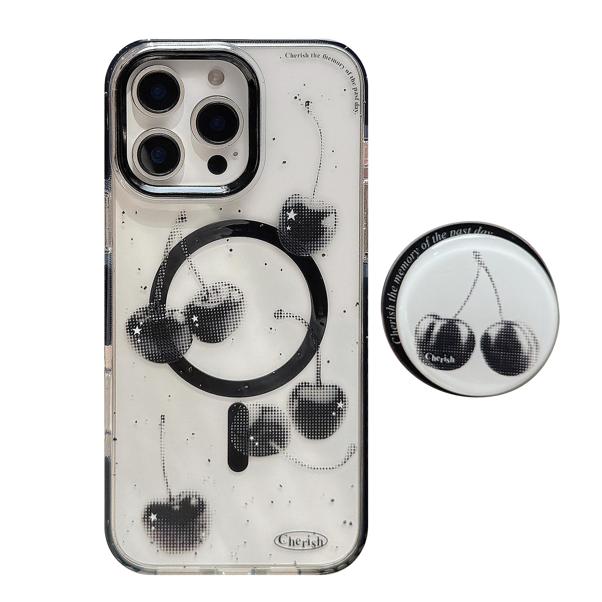 Магнитный чехол-подставка для телефона «Черная вишня» iphone 16 Pro Max
Магнитный чехол-подставка для телефона «Черная вишня» iphone 16 Pro Max