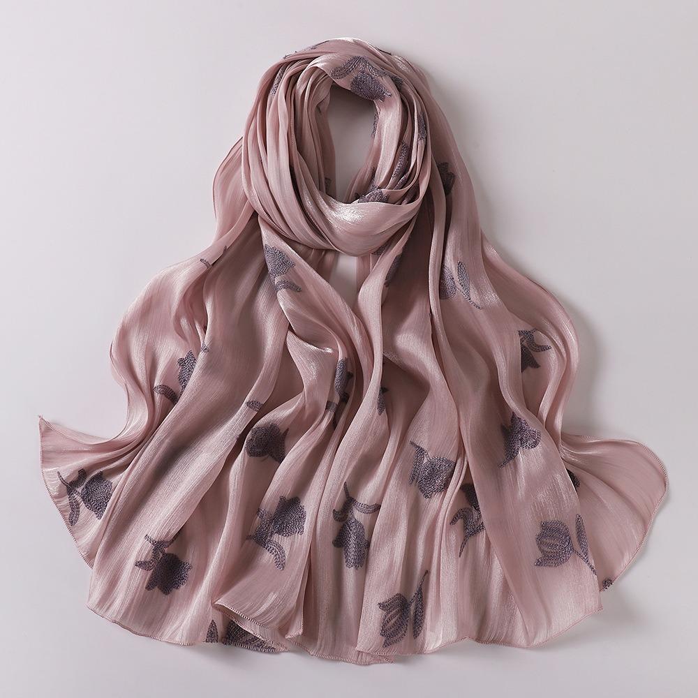 Glitter Islamic Head Wrap 70*175CM Crinkle Plain Scarves Elegant Floral Embroidery Hijab For Women 12
Glitter Islamic Head Wrap 70*175CM Crinkle Plain Scarves Elegant Floral Embroidery Hijab For Women 12