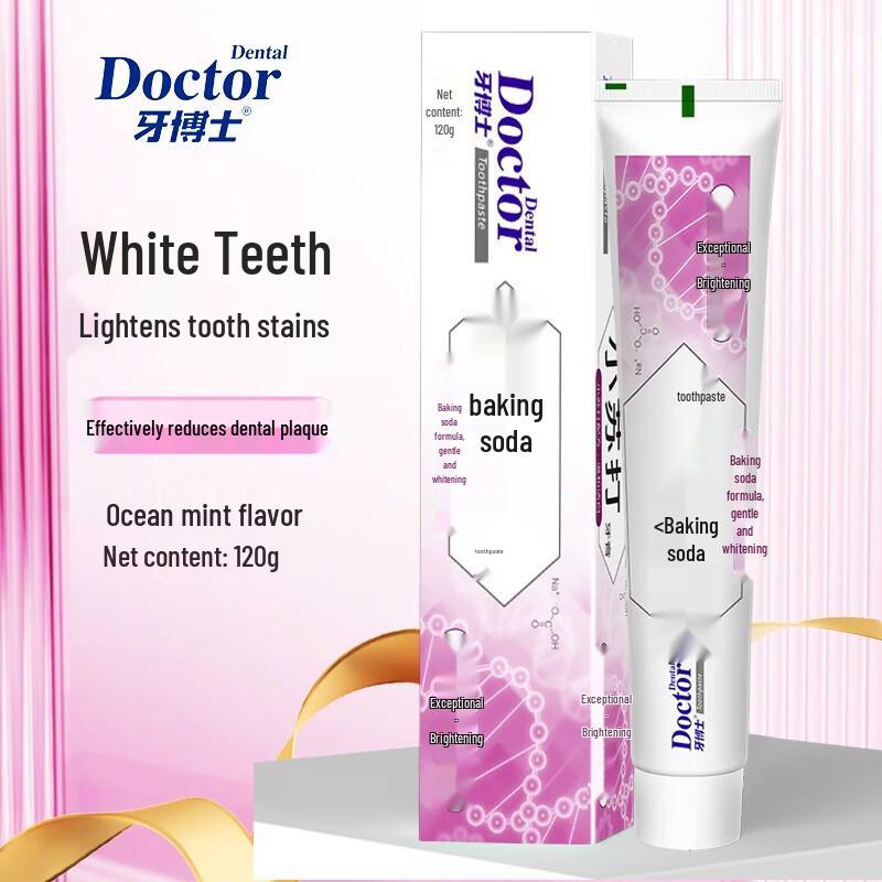 Dr. Dental Baking Soda Whitening Toothpaste
Dr. Dental Baking Soda Whitening Toothpaste