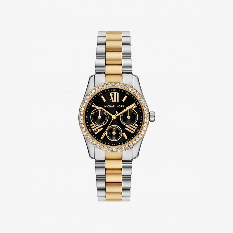 Michael Kors Mini Lexington Pavé Two-Tone Watch MK4925
Michael Kors Mini Lexington Pavé Two-Tone Watch MK4925