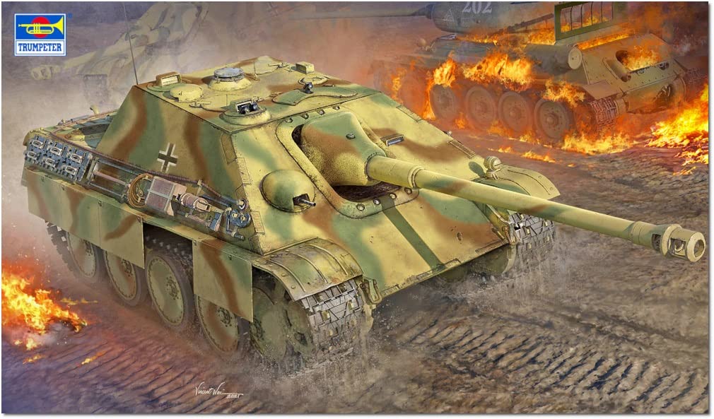 Trumpeter German Army Jagdpanther Late Production Plastic Model 00935 1/16 Sd.kfz.173
Trumpeter German Army Jagdpanther Late Production Plastic Model 00935 1/16 Sd.kfz.173