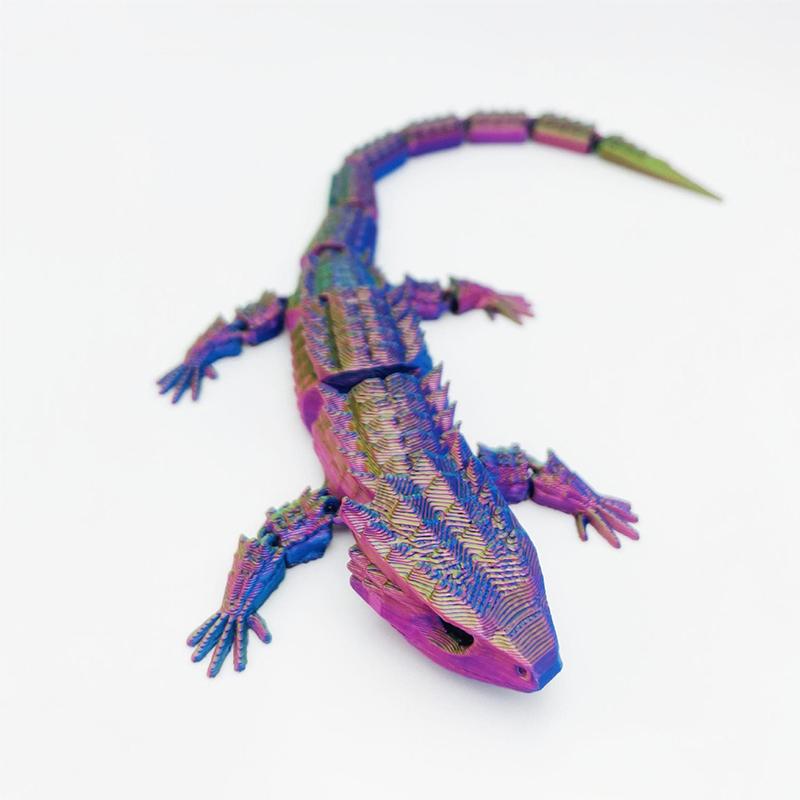 3D Printed Movable Lizard Figurine - Joinable Toy For Stress Relief And Creative Collection, Action-Packed Flexible Design
3D Printed Movable Lizard Figurine - Joinable Toy For Stress Relief And Creative Collection, Action-Packed Flexible Design