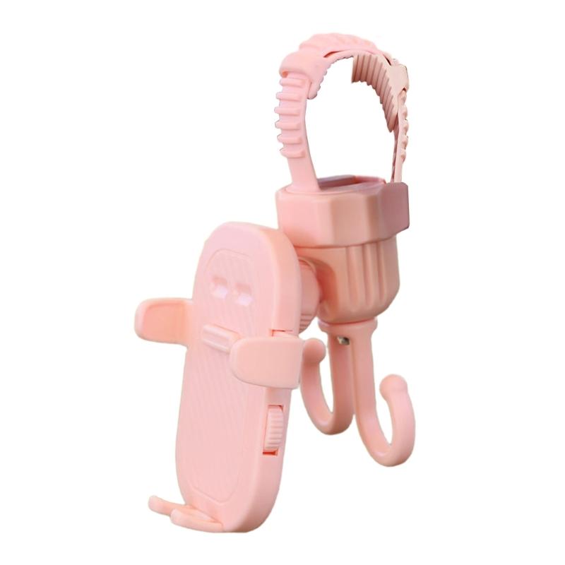 2 in 1 Baby Strollers Accessory 360 Degree Rotate Phone Mount Stand Strollers Hanging Hook for Parents During Travel рожевий
2 in 1 Baby Strollers Accessory 360 Degree Rotate Phone Mount Stand Strollers Hanging Hook for Parents During Travel рожевий