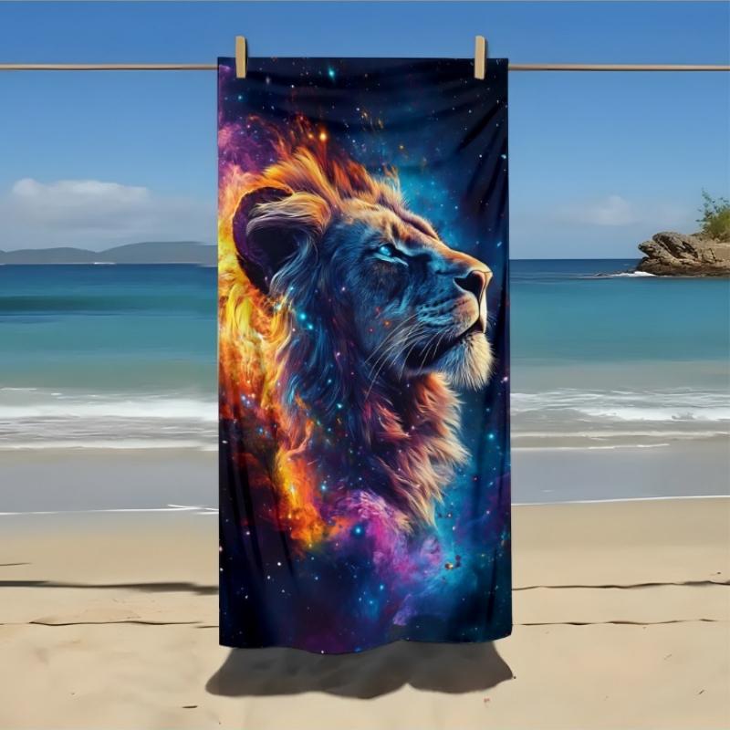 1pc 2D Digital Printed Ultra-Fine Ultra-Soft Microfiber Beach Towel,Thickened And Oversized, Features Deep Starry Sky Background W40*H60(CM)
1pc 2D Digital Printed Ultra-Fine Ultra-Soft Microfiber Beach Towel,Thickened And Oversized, Features Deep Starry Sky Background W40*H60(CM)