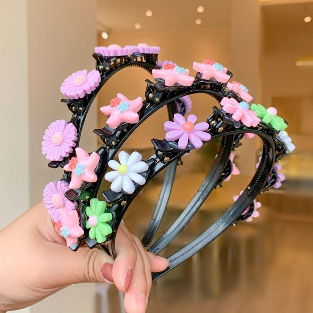 Colorful Flower Double Bangs Hairpin Hairband Korean Kids Teeth Headband Headwear Style10
Colorful Flower Double Bangs Hairpin Hairband Korean Kids Teeth Headband Headwear Style10