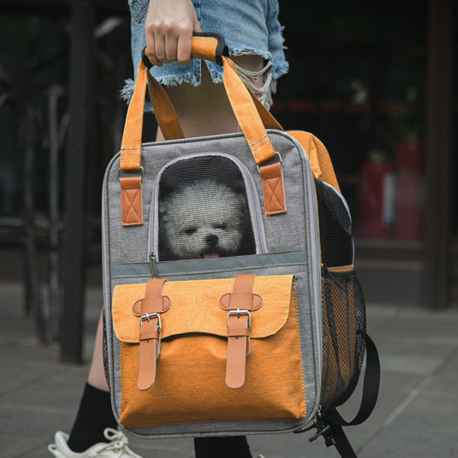 Backpack, Comfortable Pet Carry Shoulder Bag Breathable for Cat Small Dog Reisen im Freien оранжевый
Backpack, Comfortable Pet Carry Shoulder Bag Breathable for Cat Small Dog Reisen im Freien оранжевый