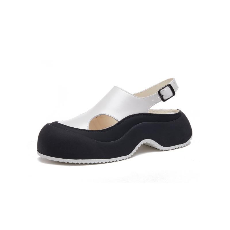Leather sandals women s flat-bottomed summer new versatile hollow bag head platform women s shoes 40
Leather sandals women s flat-bottomed summer new versatile hollow bag head platform women s shoes 40