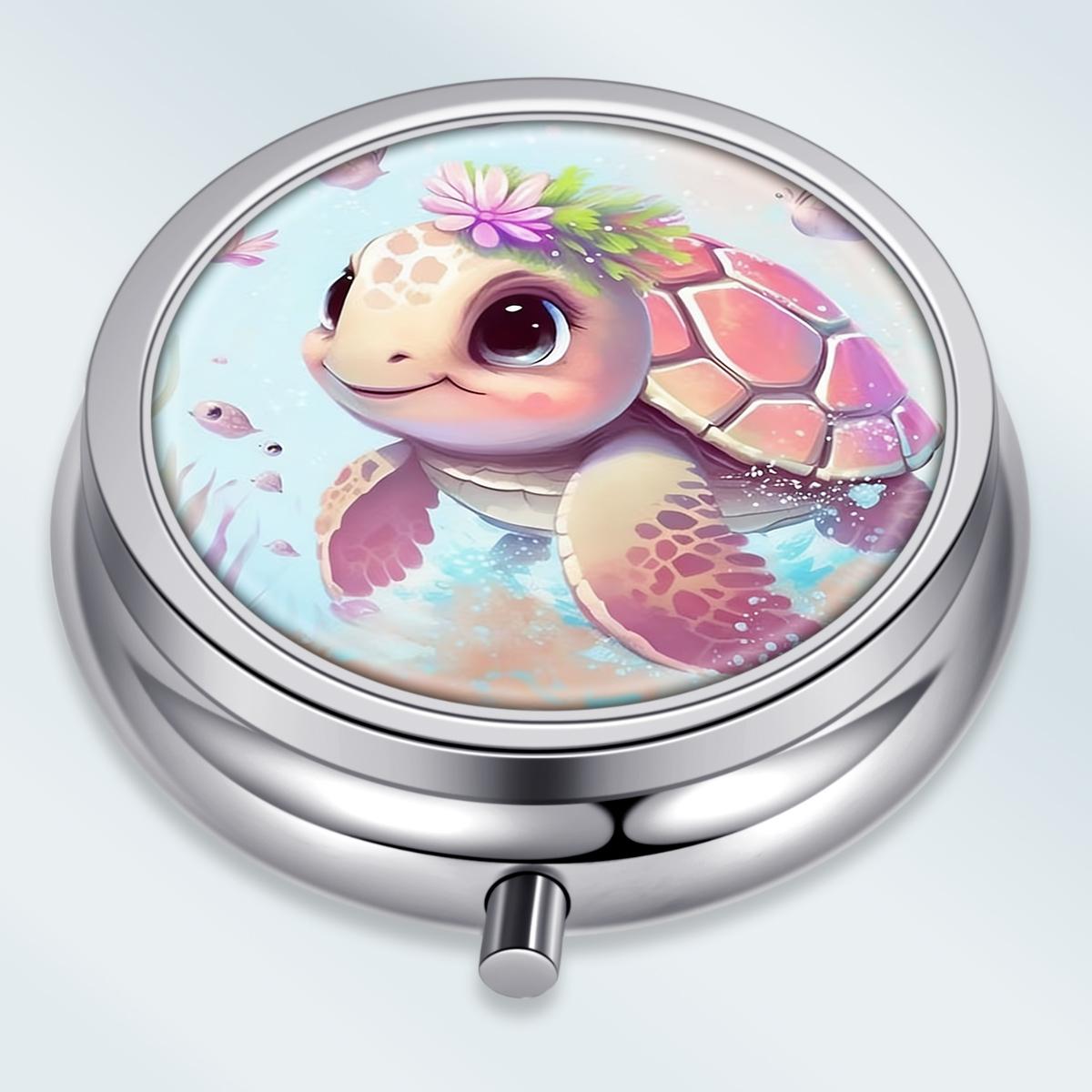 Portable Pill Box with 3 Compartments, Mini Metal Medicine Organizer Case, Cute Printed Pill Container for Vitamins, Pills, Jewelry, Travel, Daily Use разноцветный
Portable Pill Box with 3 Compartments, Mini Metal Medicine Organizer Case, Cute Printed Pill Container for Vitamins, Pills, Jewelry, Travel, Daily Use разноцветный