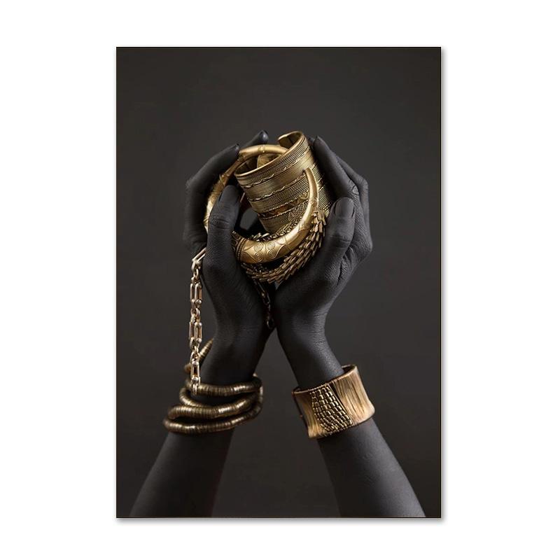 Черно-золотой африканский художественный постер с принтом, женская картина на холсте, настенная живопись Cuadros, скандинавское украшение, домашняя картина для гостиной 21x30cm No Frame
Черно-золотой африканский художественный постер с принтом, женская картина на холсте, настенная живопись Cuadros, скандинавское украшение, домашняя картина для гостиной 21x30cm No Frame