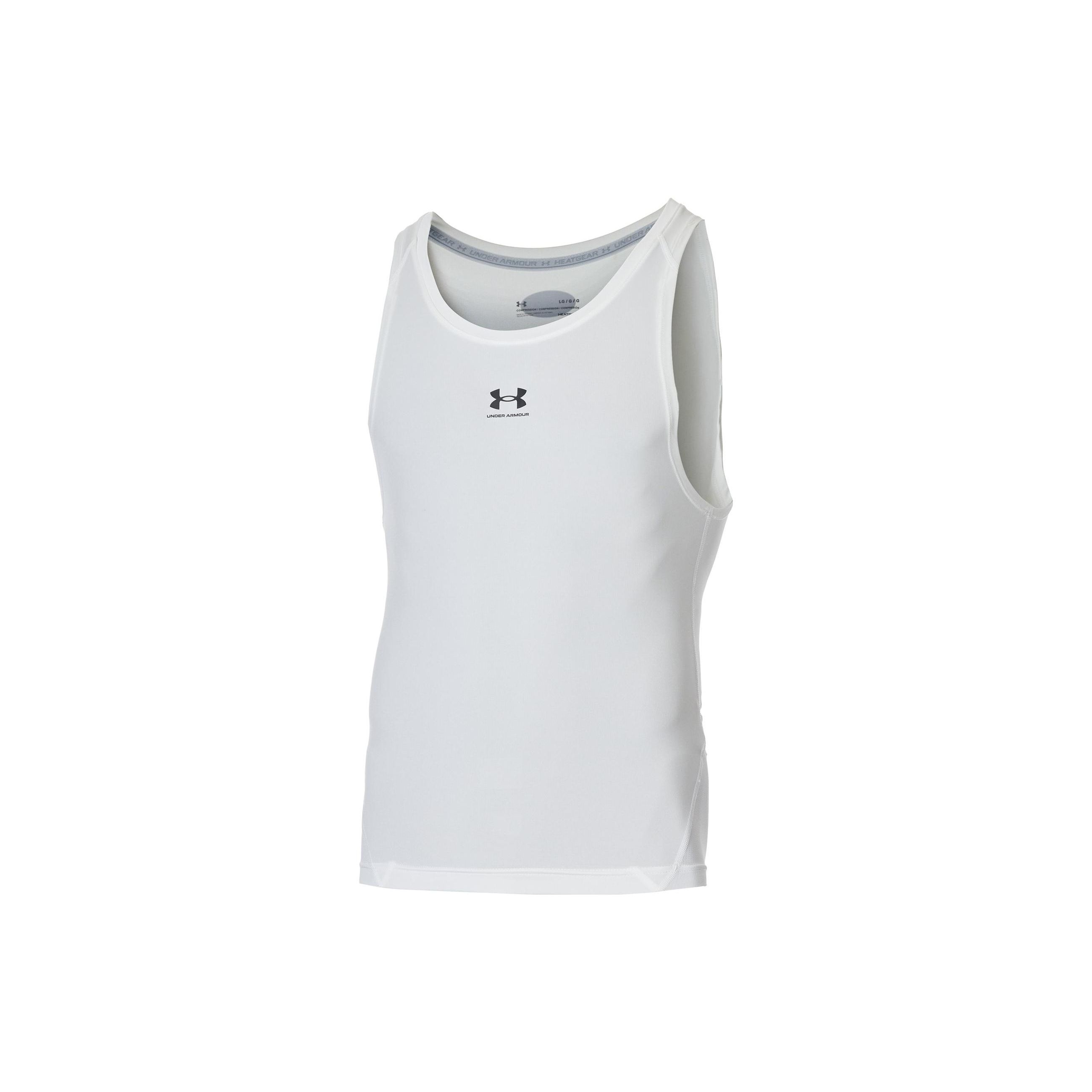 Under Armour Heat Gear Basketball Solid Slim Fit Quick Dry Sleeveless Top Men tops White 1371947-100 XL
Under Armour Heat Gear Basketball Solid Slim Fit Quick Dry Sleeveless Top Men tops White 1371947-100 XL