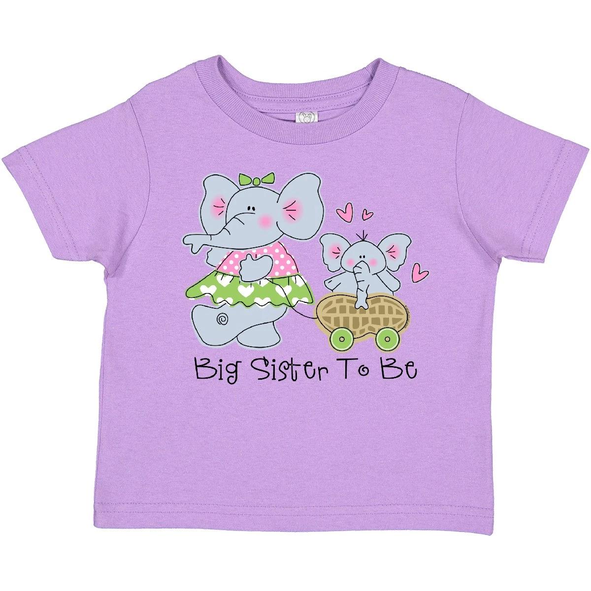 Inktastic Elephant Future Big Sister Toddler kids boys T-Shirt To Be Peanut Circus Heart 150
Inktastic Elephant Future Big Sister Toddler kids boys T-Shirt To Be Peanut Circus Heart 150