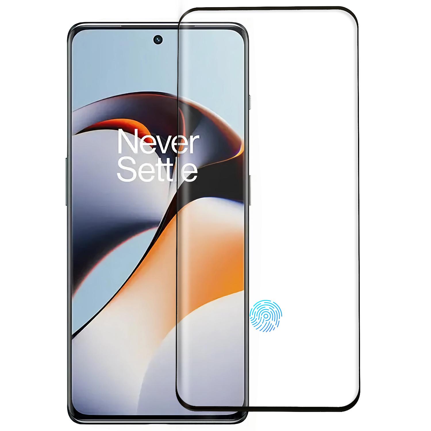 Для OnePlus 11R 5G/Ace 2 5G Захисне скло з шовкографією, боковим клеєм, повним покриттям, вигнуте загартоване скло (Підтримка розблокування відбитком пальця) Type A
Для OnePlus 11R 5G/Ace 2 5G Захисне скло з шовкографією, боковим клеєм, повним покриттям, вигнуте загартоване скло (Підтримка розблокування відбитком пальця) Type A