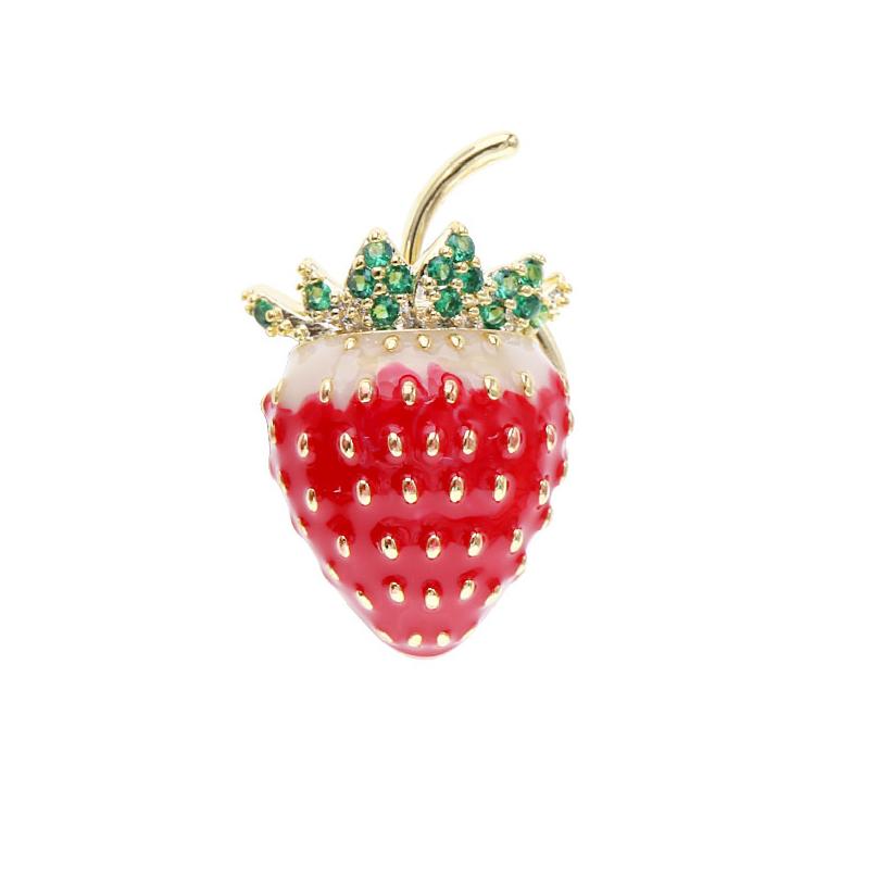 Mini cute Japanese-style small strawberry brooch for women, prevents wardrobe malfunction, fashionable and personalized fashion червоний
Mini cute Japanese-style small strawberry brooch for women, prevents wardrobe malfunction, fashionable and personalized fashion червоний