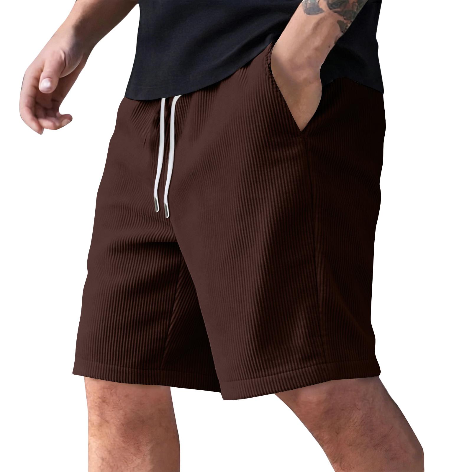 Men s Summer Casual Shorts Men s Fashion Sports Textured Shorts XL коричневий
Men s Summer Casual Shorts Men s Fashion Sports Textured Shorts XL коричневий