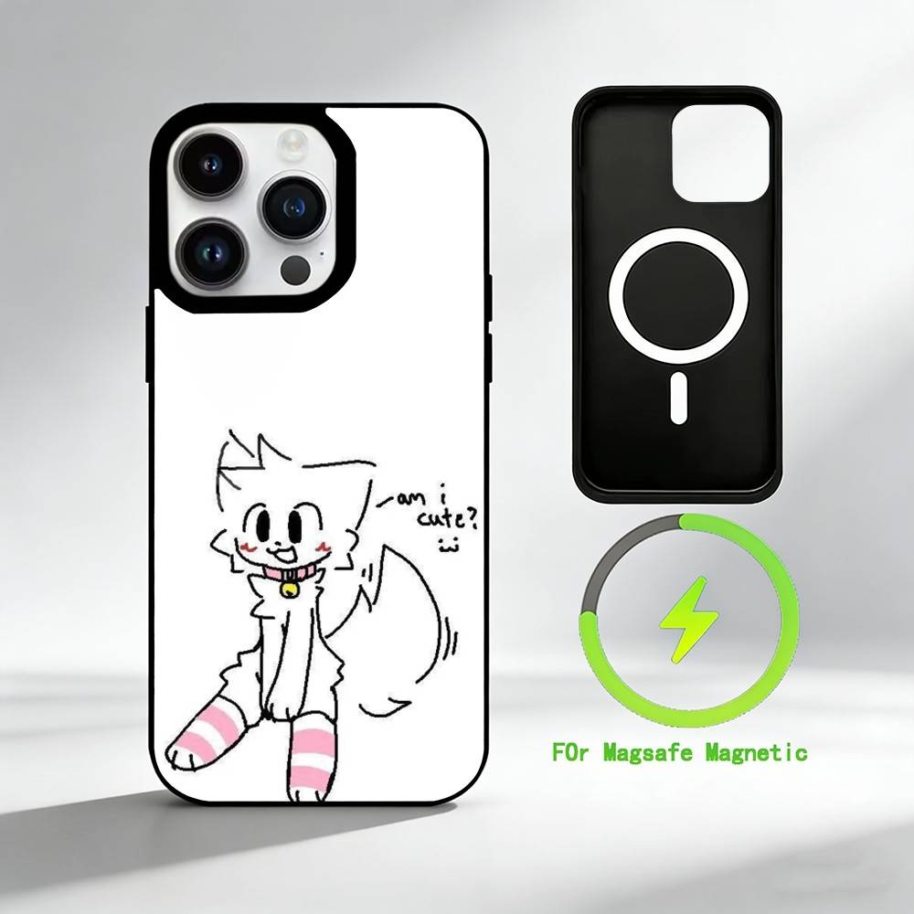 C-Cute cat man Phone Case For iPhone 17 16 15 14 13 12 Pro Max Plus for Mirror Wireless Magnetic Cover iPhone16PRO
C-Cute cat man Phone Case For iPhone 17 16 15 14 13 12 Pro Max Plus for Mirror Wireless Magnetic Cover iPhone16PRO
