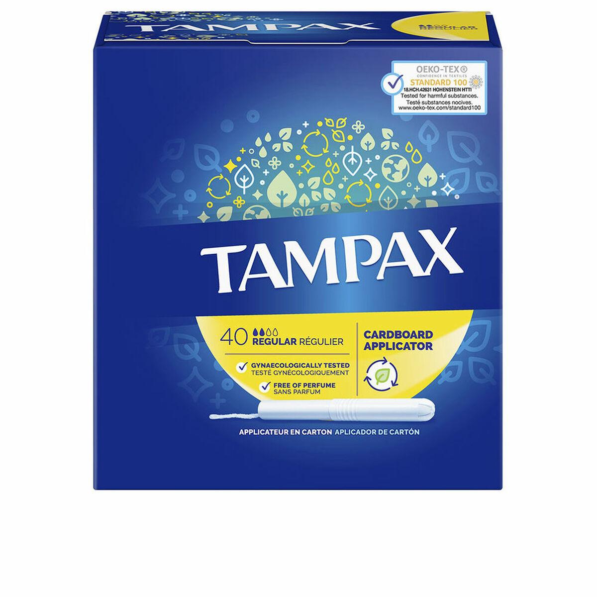 Тампоны Tampax Обычные 40 штук
Тампоны Tampax Обычные 40 штук