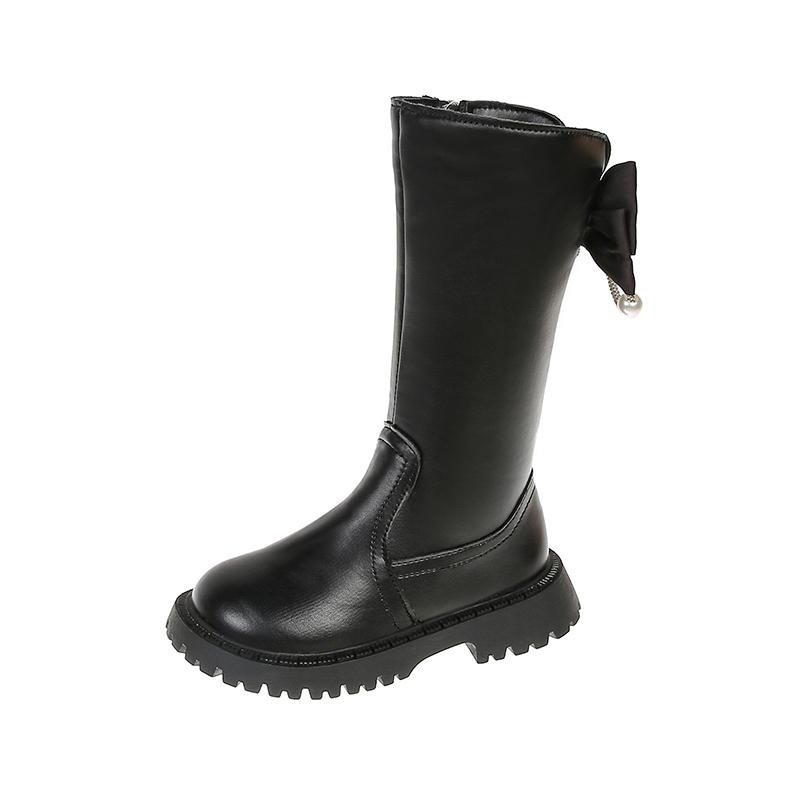 Children Princess Boots with Back Bows Kids Long Boots Soild Color Versatile Autumn Girls High Boots Round Toes 36 чорний
Children Princess Boots with Back Bows Kids Long Boots Soild Color Versatile Autumn Girls High Boots Round Toes 36 чорний