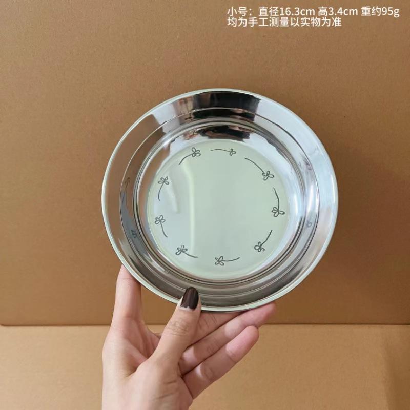 Thickened 316 Stainless Steel Plate Food Grade Deep Round Dish Home Kitchen Serving Spill-Proof Dinner Plate Durable Tableware
Thickened 316 Stainless Steel Plate Food Grade Deep Round Dish Home Kitchen Serving Spill-Proof Dinner Plate Durable Tableware