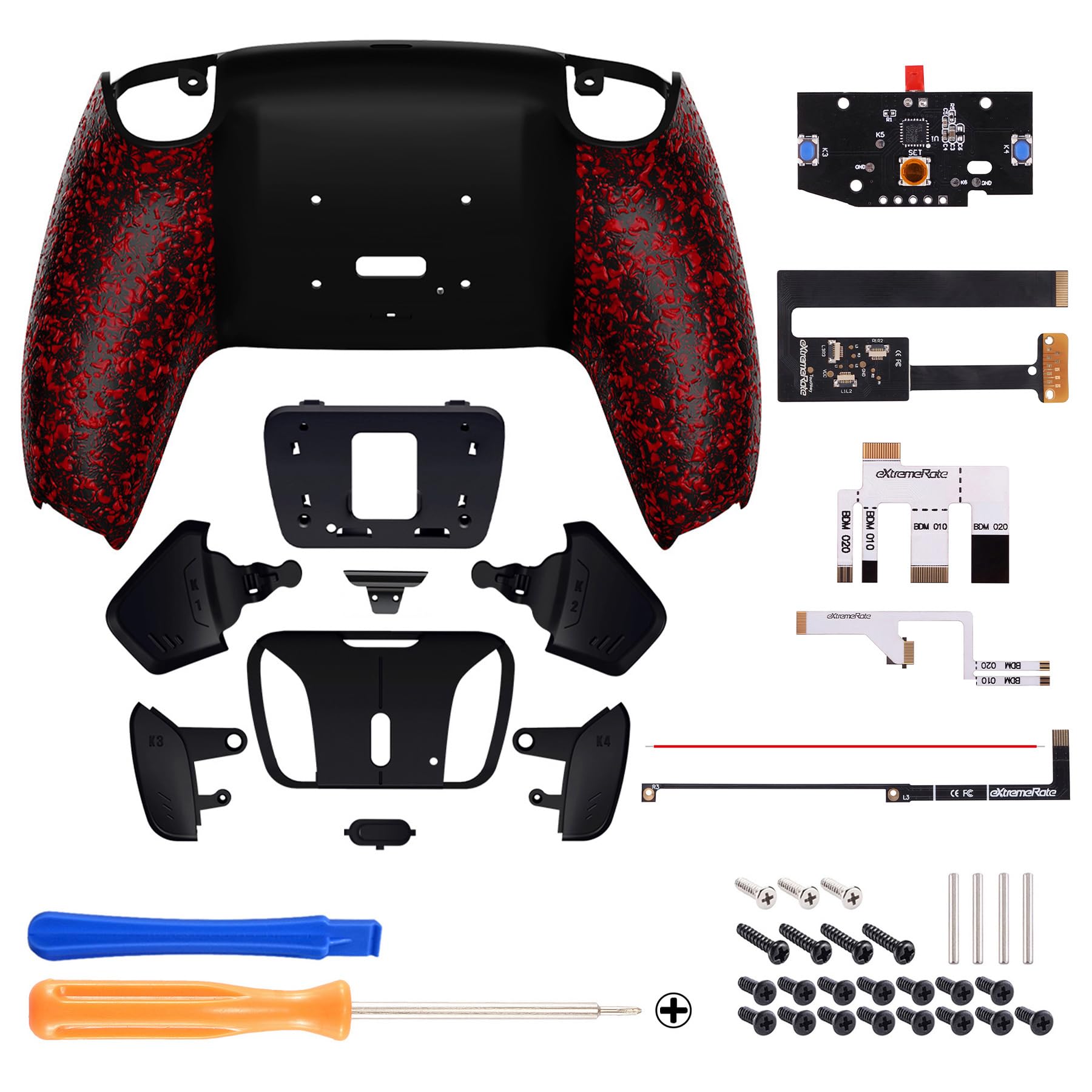 eXtremeRate Programmable Back Paddle Plastic RISE4 Remap Kit for Compatible with PS5 Controller Compatible with PS5 Controller with Upgrade Board and
eXtremeRate Programmable Back Paddle Plastic RISE4 Remap Kit for Compatible with PS5 Controller Compatible with PS5 Controller with Upgrade Board and