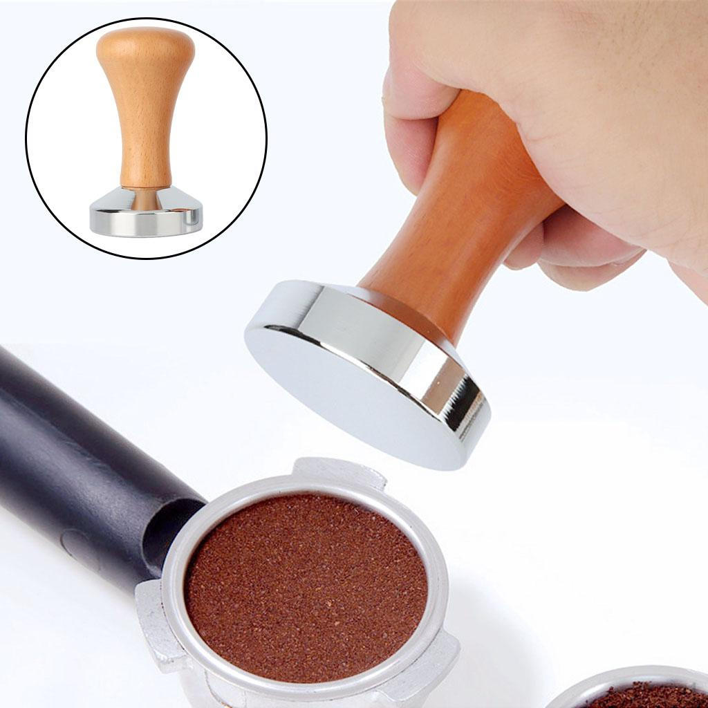 Coffee Dispenser / Leveler And Tamper, Dispensing Tool Cup Press with Flat Base 58mm Light Brown
Coffee Dispenser / Leveler And Tamper, Dispensing Tool Cup Press with Flat Base 58mm Light Brown