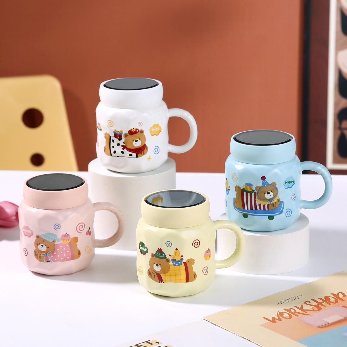 Cartoon Candy Series Mirror Ceramic Cup Souvenir Gift Mug Gift Box with Lid Water Cup Milk Cup 400ML
Cartoon Candy Series Mirror Ceramic Cup Souvenir Gift Mug Gift Box with Lid Water Cup Milk Cup 400ML