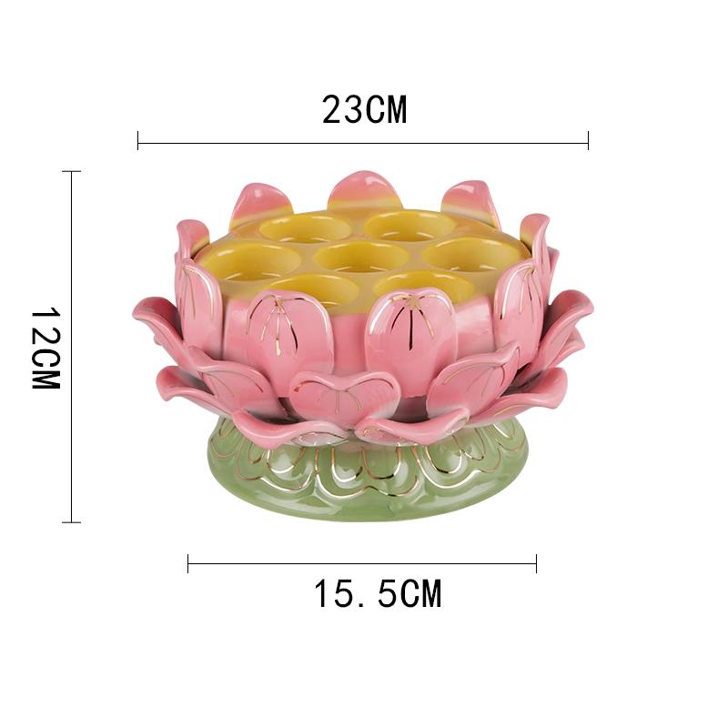1шт керамическая лампа лотоса будды домашний подсвечник Гуаньинь семь звезд масляная лампа держатель домашний декор
1шт керамическая лампа лотоса будды домашний подсвечник Гуаньинь семь звезд масляная лампа держатель домашний декор