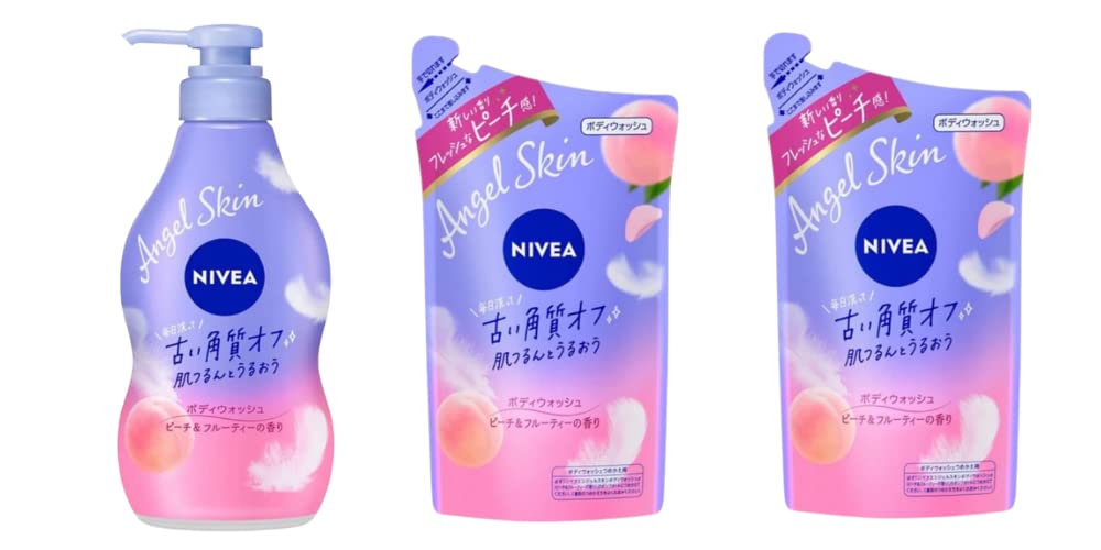 Гель для душа Nivea Angel Skin с ароматом персика и фруктов, 480 мл, сменный блок, 360 мл x 2 пакета и +
Гель для душа Nivea Angel Skin с ароматом персика и фруктов, 480 мл, сменный блок, 360 мл x 2 пакета и +
