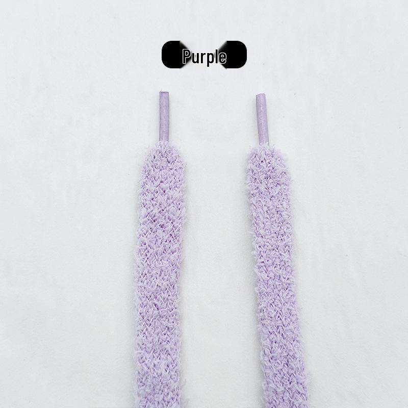 1.3cm White Plush Shoelaces for Air Force and Canvas Shoes, Hoodie or Pants Rope, 1 Pair 120cm
1.3cm White Plush Shoelaces for Air Force and Canvas Shoes, Hoodie or Pants Rope, 1 Pair 120cm