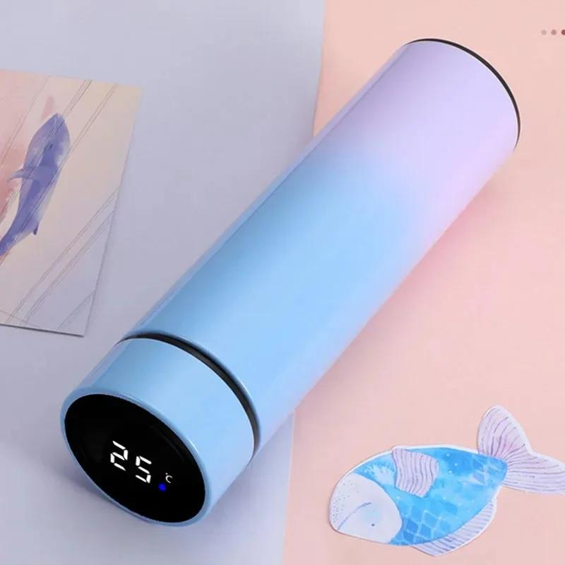 500ML Gradient Water Bottle Smart Insulation Cup Stainless Steel Thermal Cup Thermos for Travel Drinkware Car Cup Coffee Mug 500ml
500ML Gradient Water Bottle Smart Insulation Cup Stainless Steel Thermal Cup Thermos for Travel Drinkware Car Cup Coffee Mug 500ml