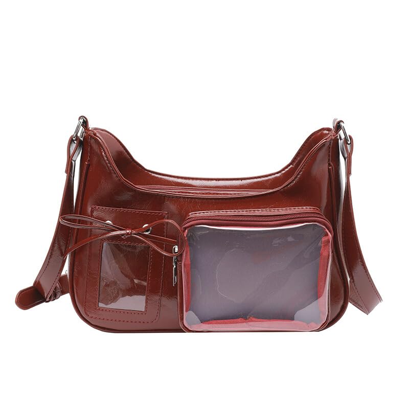 Harugio Ita Bag Shoulder Perfect for Otaku Plush and Oshikatsu and Popular Bag, Small, Mini, Clear, Activities, Toys, Y2K, Bags, Cute, Stylish, (Red)
Harugio Ita Bag Shoulder Perfect for Otaku Plush and Oshikatsu and Popular Bag, Small, Mini, Clear, Activities, Toys, Y2K, Bags, Cute, Stylish, (Red)