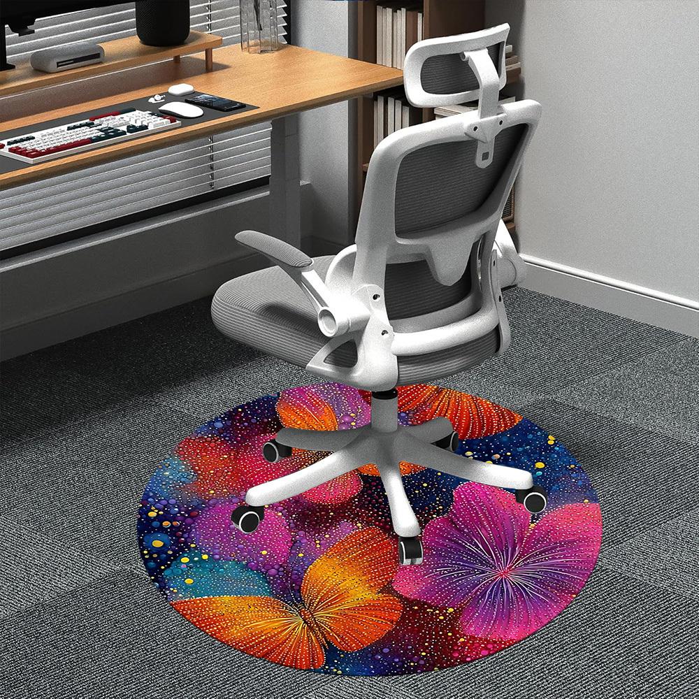 1pc Butterfly Fantasy Office Round Area Rug, Indoor Mat Suitable ForOffice, Under Office Chairs Bedroom Living Room Home Decor, Room Deco D072 80cm by 80cm
1pc Butterfly Fantasy Office Round Area Rug, Indoor Mat Suitable ForOffice, Under Office Chairs Bedroom Living Room Home Decor, Room Deco D072 80cm by 80cm