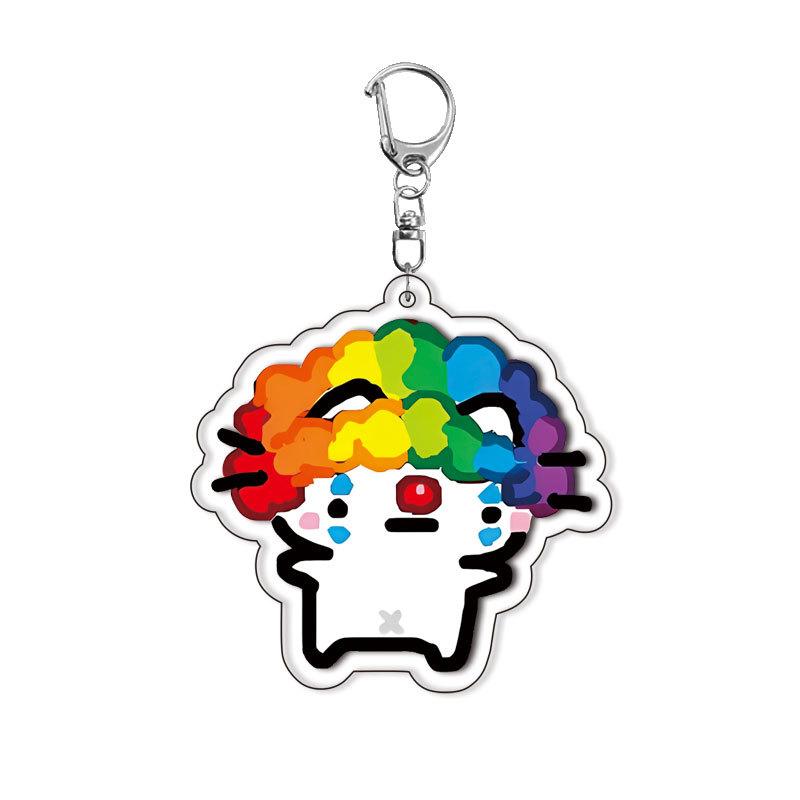 5 Pieces Animation Acrylic Double Layer Key Ring Adorable Innovative Bagpack Pendant Dropshipping Cat Theme Accessories for Fans Present 55mm
5 Pieces Animation Acrylic Double Layer Key Ring Adorable Innovative Bagpack Pendant Dropshipping Cat Theme Accessories for Fans Present 55mm