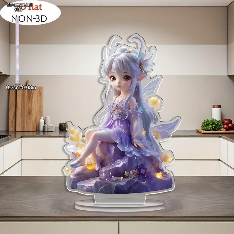 2D Flat Cartoon Style Purple Girl Acrylic Desktop Decoration, Suitable for wall decoration, porch, room, villa, accents Home, Hallway, or Workplace - 20*13cm
2D Flat Cartoon Style Purple Girl Acrylic Desktop Decoration, Suitable for wall decoration, porch, room, villa, accents Home, Hallway, or Workplace - 20*13cm