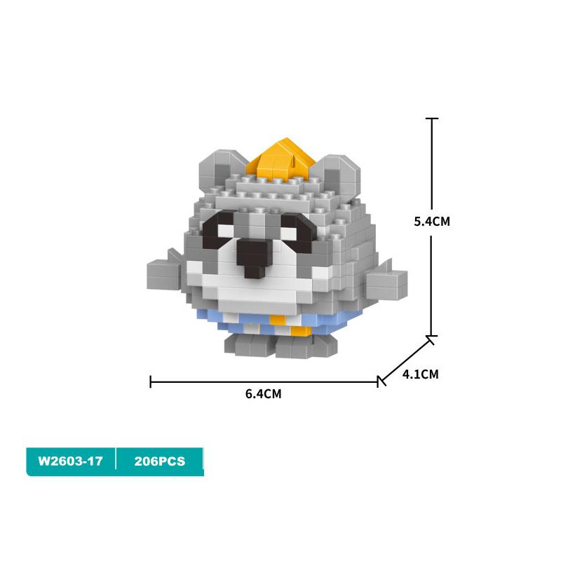 Lovely Animal Sphere Nanobrick Micro Diamond Block Panda Duck Elephant Penguin Dog Fox Build Brick Frog Owl Wolf Rabbit Cow Plaything
Lovely Animal Sphere Nanobrick Micro Diamond Block Panda Duck Elephant Penguin Dog Fox Build Brick Frog Owl Wolf Rabbit Cow Plaything