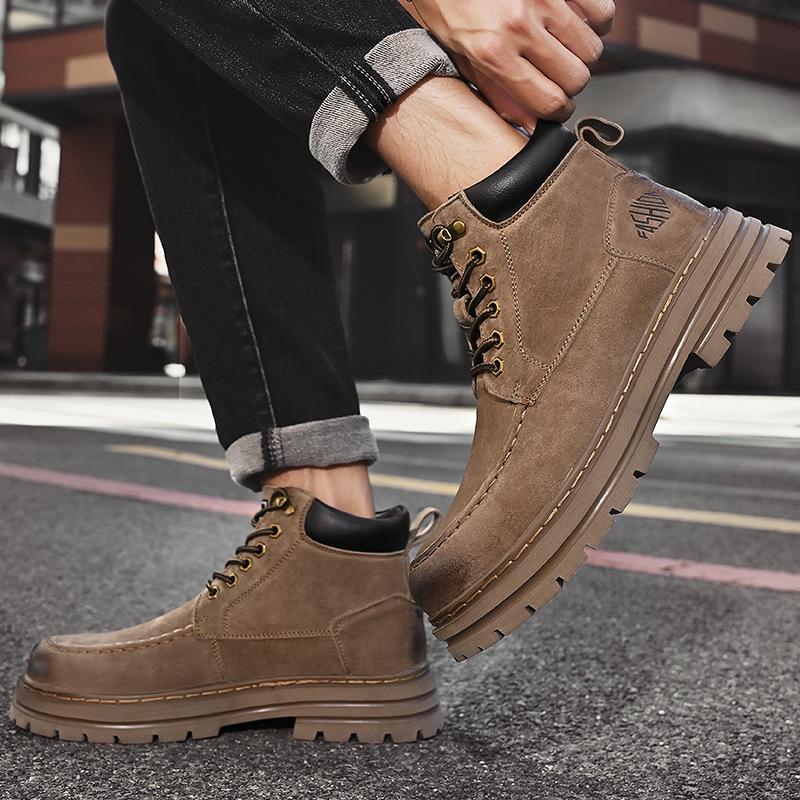 Foreign trade hot-selling Internet celebrities with the same men s casual Martin boots autumn new versatile leather platform tooling shoes 38 золотой
Foreign trade hot-selling Internet celebrities with the same men s casual Martin boots autumn new versatile leather platform tooling shoes 38 золотой