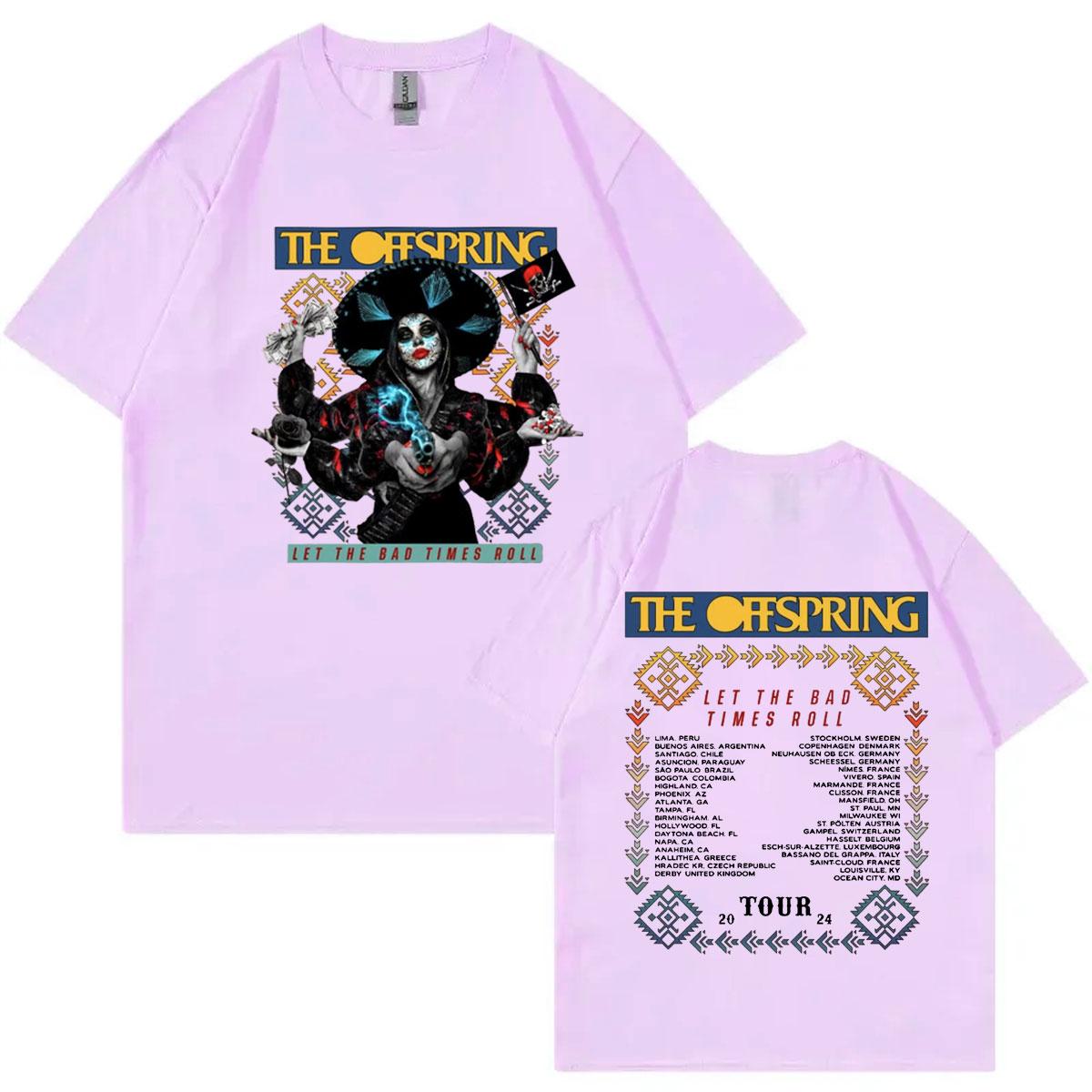The Offspring Bands Let The Bad Times Roll 2024 Graphic T Shirts Fashion Rock Retro T-shirt Unisex Casual 100% Cotton T-shirts L світло-фіолетового кольору
The Offspring Bands Let The Bad Times Roll 2024 Graphic T Shirts Fashion Rock Retro T-shirt Unisex Casual 100% Cotton T-shirts L світло-фіолетового кольору