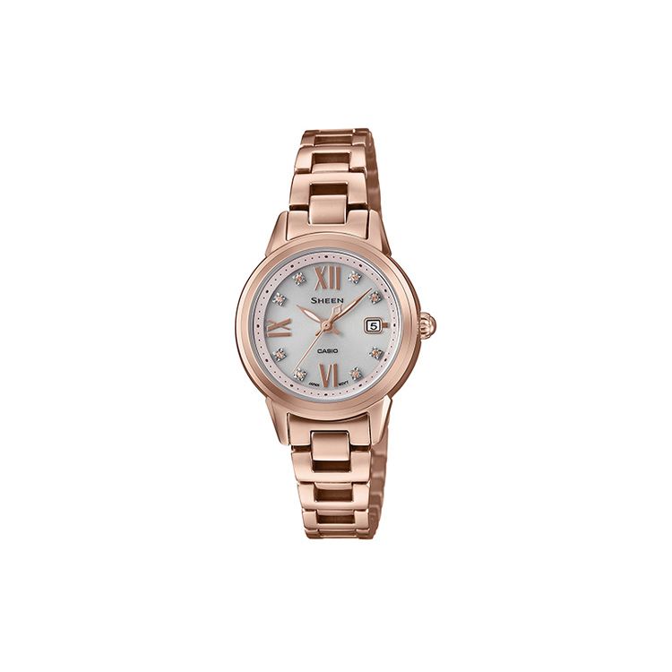 Casio Sheen Classic Elegant Fashion Solar Waterproof Business Solar Quartz Movement Stainless Steel Strap Women watches White SHE-4522CG-4A White Dial
Casio Sheen Classic Elegant Fashion Solar Waterproof Business Solar Quartz Movement Stainless Steel Strap Women watches White SHE-4522CG-4A White Dial