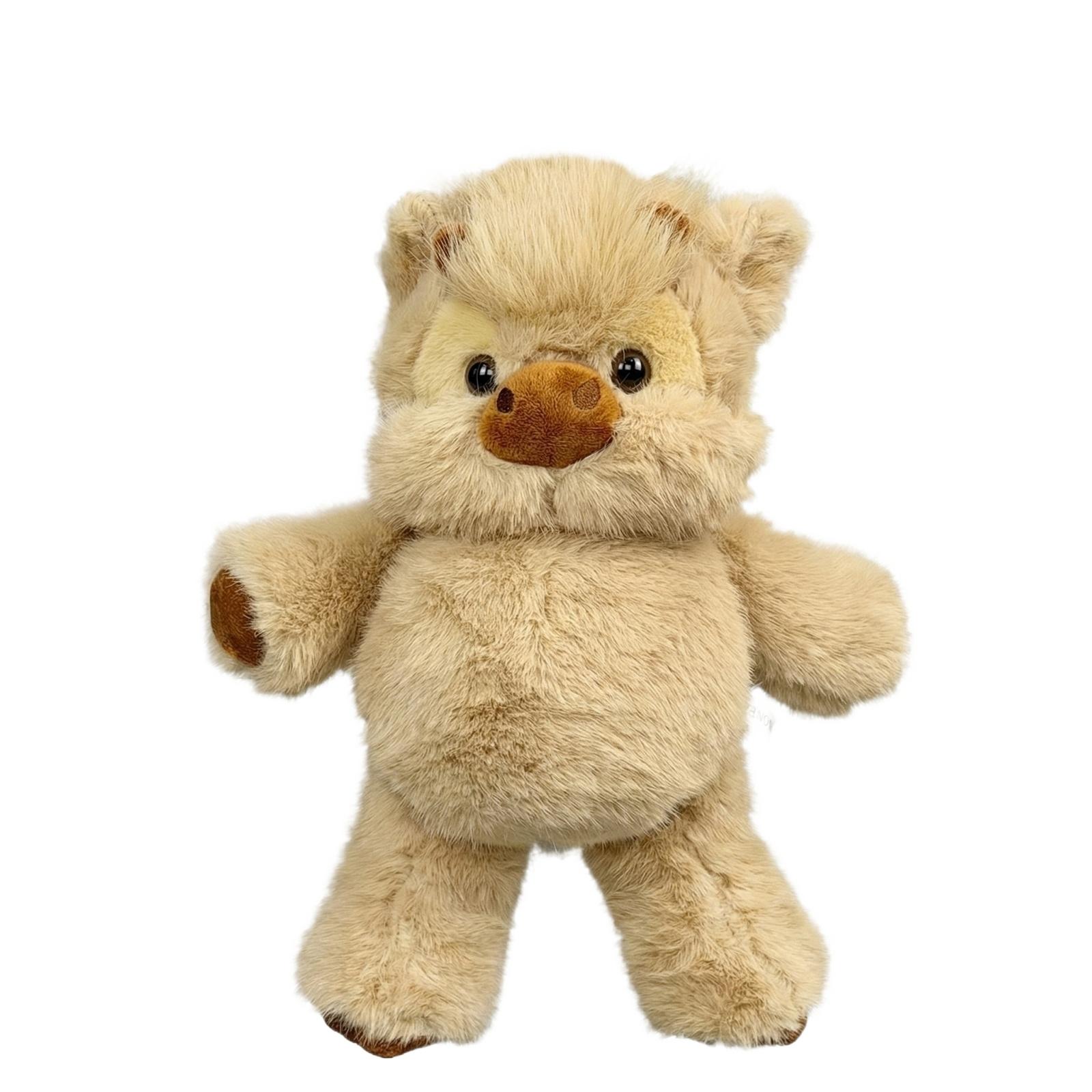 Cute Realistic Bull Doll, Plush Toy As A Birthday Gift For Girls, Comforting Sleeping Pillow For Children One Size світло-коричневого кольору
Cute Realistic Bull Doll, Plush Toy As A Birthday Gift For Girls, Comforting Sleeping Pillow For Children One Size світло-коричневого кольору