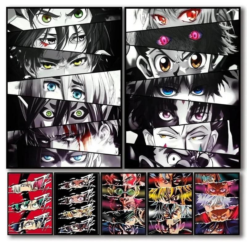 Anime Figure Eyes Poster Aesthetic Hunter X Hunter Attack Titan D-emon Slayer Manga Canvas Painting Wall Art Kawaii Room Decor 21cm×30cm NoFrame
Anime Figure Eyes Poster Aesthetic Hunter X Hunter Attack Titan D-emon Slayer Manga Canvas Painting Wall Art Kawaii Room Decor 21cm×30cm NoFrame