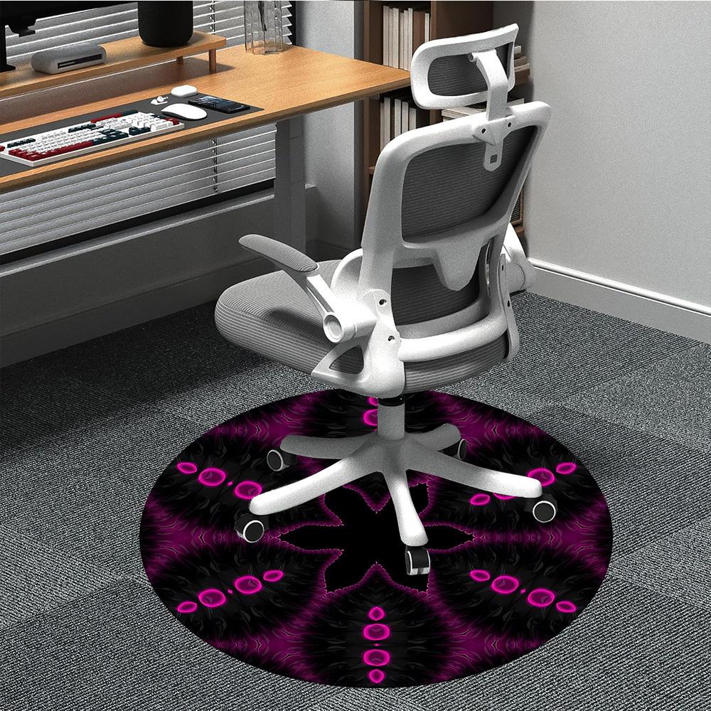 1pc Purple Abstract Pattern Office Round Rug, Non-slip, Soft and Durable Office Rug for Interior Decoration, Perfect for Office, Beautiful Decoration 80cm by 80cm
1pc Purple Abstract Pattern Office Round Rug, Non-slip, Soft and Durable Office Rug for Interior Decoration, Perfect for Office, Beautiful Decoration 80cm by 80cm