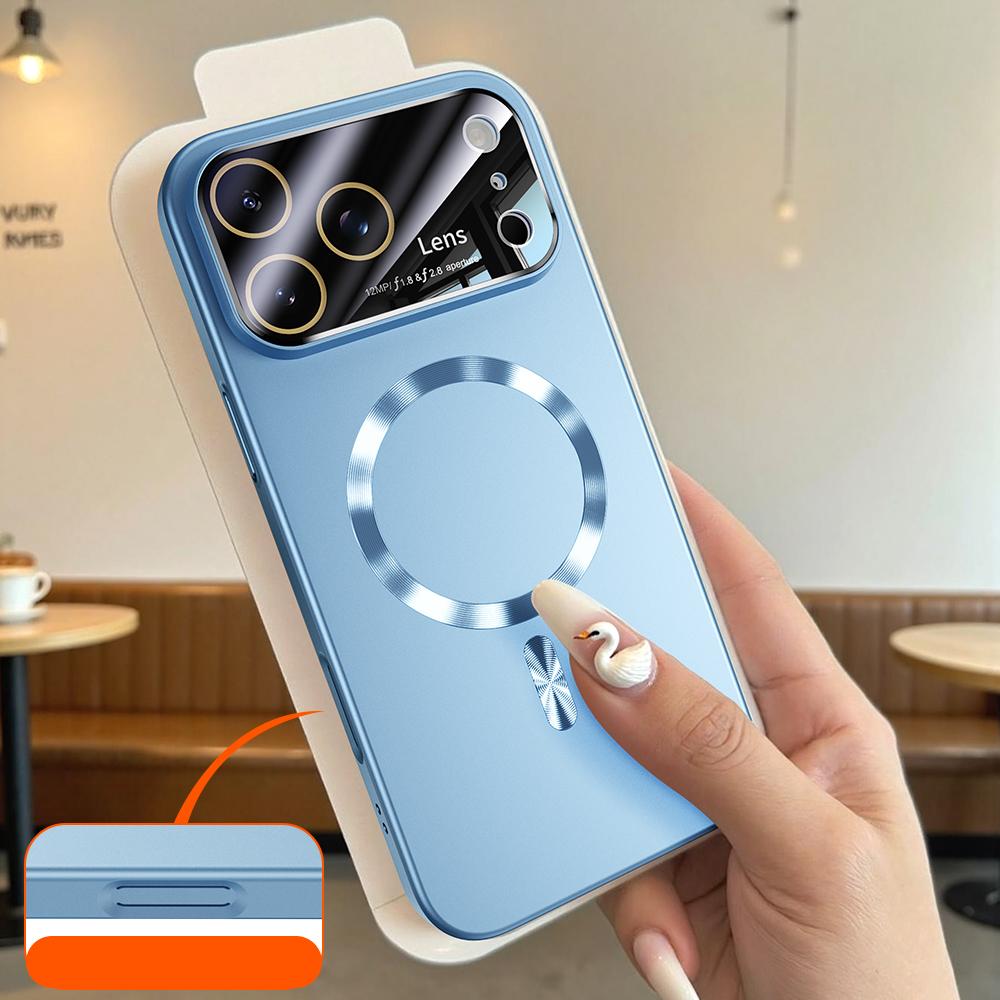 Ультратонкий AG чехол для Magsafe для iPhone 17 16 15 14 Pro Max Магнитный Матовый Гладкий Беспроводная зарядка Стекло камеры Funda iPhone 15
Ультратонкий AG чехол для Magsafe для iPhone 17 16 15 14 Pro Max Магнитный Матовый Гладкий Беспроводная зарядка Стекло камеры Funda iPhone 15