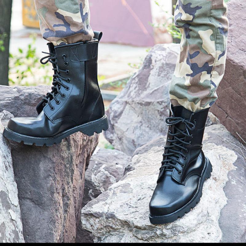 Outdoor windproof sand high-top spring and autumn four-season steel-toed combat boots Martin boots men s boots anti-collision military training 46
Outdoor windproof sand high-top spring and autumn four-season steel-toed combat boots Martin boots men s boots anti-collision military training 46
