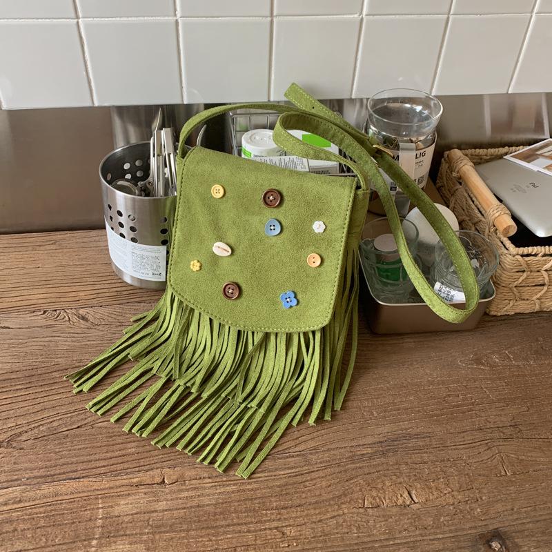 Ретро сумка с кисточками женская осенне-зимняя новая модная замшевая сумка для мобильного телефона универсальная сумка-мессенджер маленькая квадратная сумка зелёный
Ретро сумка с кисточками женская осенне-зимняя новая модная замшевая сумка для мобильного телефона универсальная сумка-мессенджер маленькая квадратная сумка зелёный