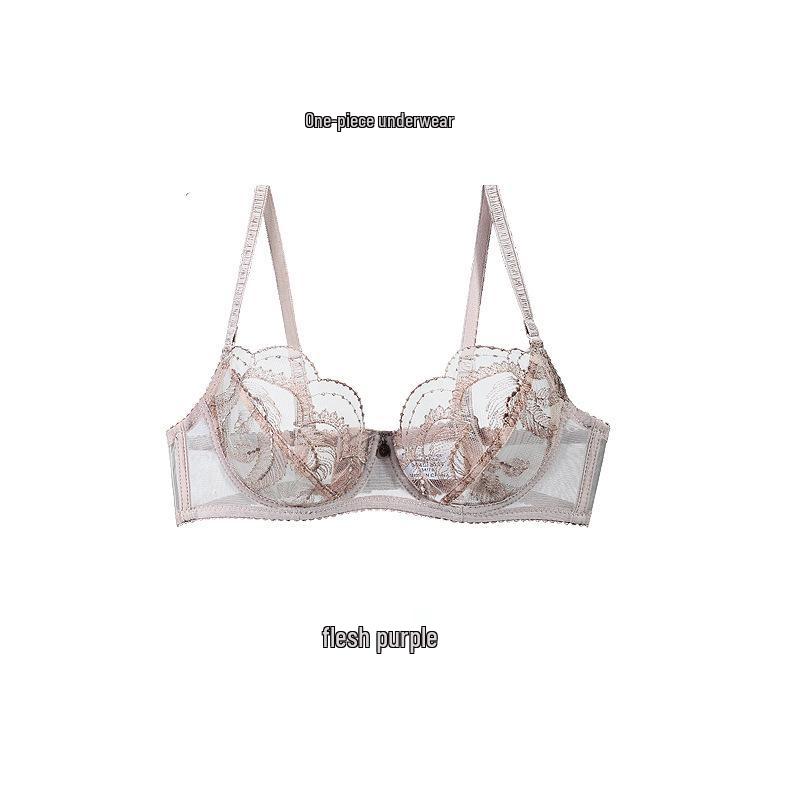 French Ultra-Thin Lace Embroidered Plus Size Bra Set - Sexy, Transparent, Anti-Sag, Minimizes Bust Appearance. 42/95
French Ultra-Thin Lace Embroidered Plus Size Bra Set - Sexy, Transparent, Anti-Sag, Minimizes Bust Appearance. 42/95