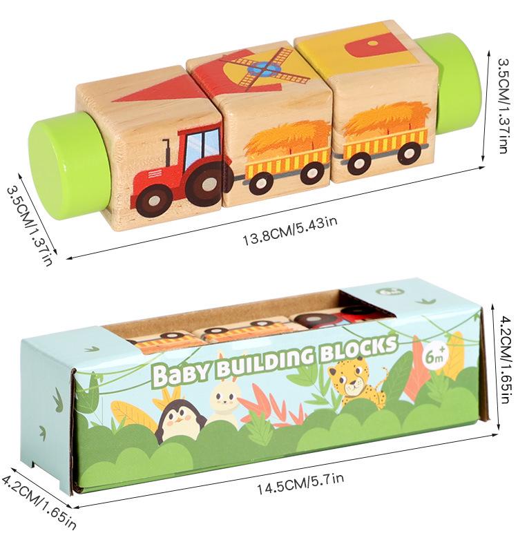 Rotating 3D Puzzle Blocks for Ages 2-6: Early Education & Parent-Child Interaction
Rotating 3D Puzzle Blocks for Ages 2-6: Early Education & Parent-Child Interaction