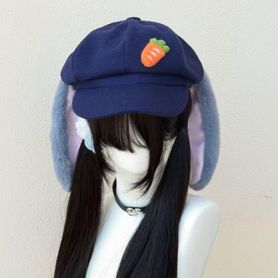 Lop-eared Rabbit Niche Plush Ears Octagonal Hat Sweet Personality Versatile Beret
Lop-eared Rabbit Niche Plush Ears Octagonal Hat Sweet Personality Versatile Beret