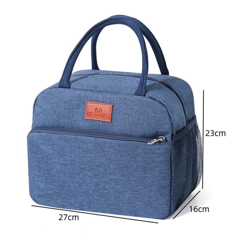 Portable Insulated Lunch Bag Leak-Proof Aluminum Foil Food Carrier Large Capacity Hot/Cold Keeper Picnic Cooler Bags темно-синього кольору
Portable Insulated Lunch Bag Leak-Proof Aluminum Foil Food Carrier Large Capacity Hot/Cold Keeper Picnic Cooler Bags темно-синього кольору