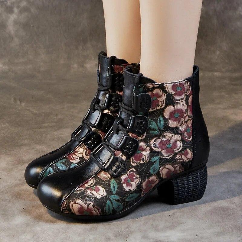 Женские короткие ботинки Johnature, теплая женская обувь с круглым носком и круглым носком, на толстом каблуке и мягкой подошве в этническом стиле 41
Женские короткие ботинки Johnature, теплая женская обувь с круглым носком и круглым носком, на толстом каблуке и мягкой подошве в этническом стиле 41